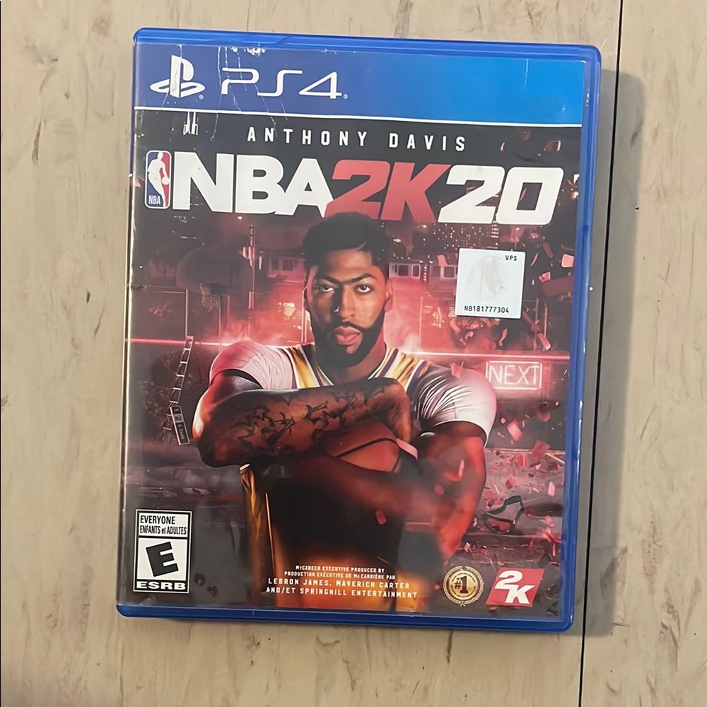 NBA 20 for PS4 - Blue Case